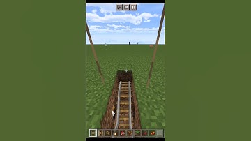 how to make working swing in Minecraft..... #minecraft #shorts