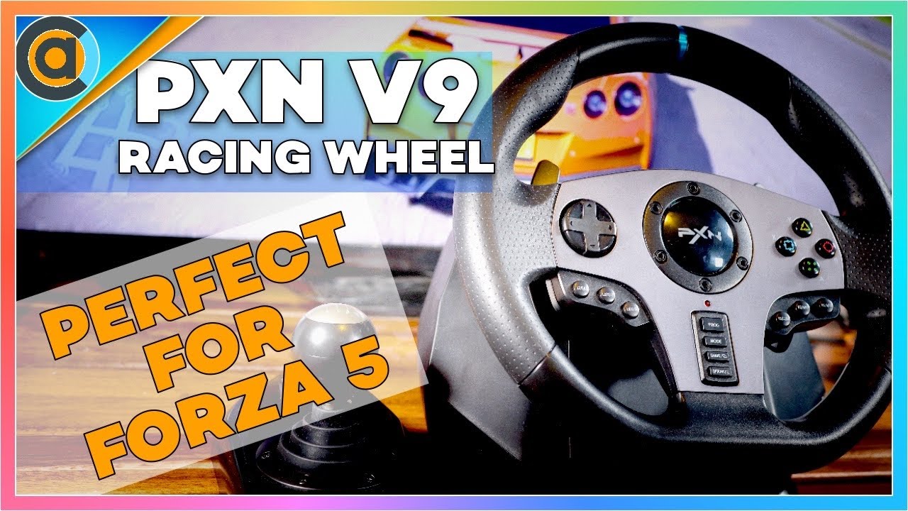 PXN V9 Racing Wheel Unboxing and Quick Setup 