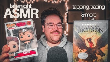 ASMR | late night tingles ~ gentle whispering, tapping, tracing & more