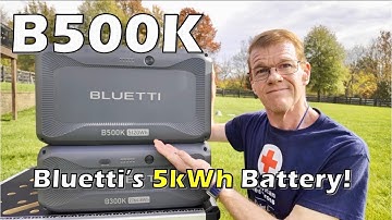 NIEUWE Bluetti B500K - De 5kWh uitbreidingsaccu waar we om vroegen!