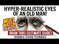 How to Draw Hyper-Realistic Old Man Eye | Step-by-Step Tutorial