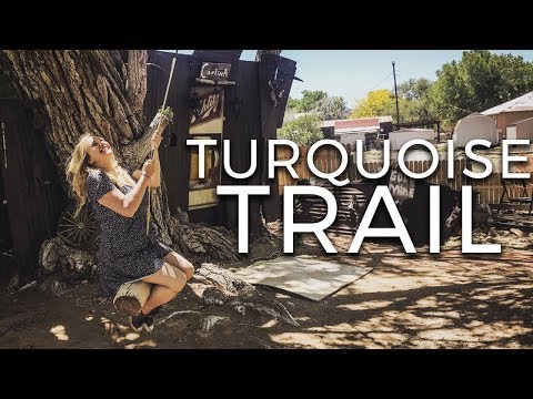 Vidéo: Village de Madrid, Nouveau-Mexique sur le Turquoise Trail