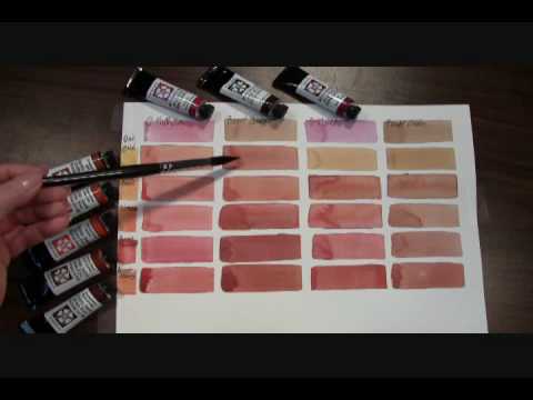 Daniel Smith Watercolor Mixing Chart