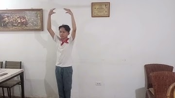 Basic Fundamental Positions of Arm and Feet for Folk Dance (my son