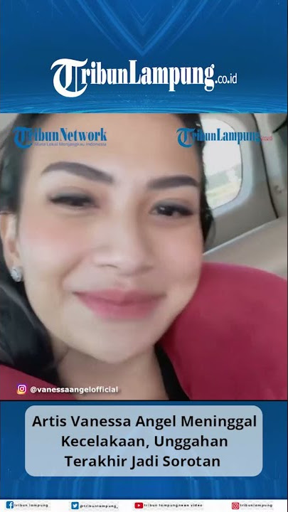 Artist Vanessa Angel's Last Post Before She Died in an Accident #Shorts #TRIBUNLAMPUNG