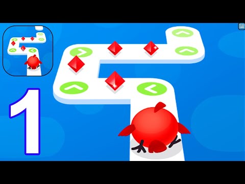 Tap Tap Dash - Gameplay Walkthrough Part 1 - World 1 All Levels 1-24 (Android, iOS)