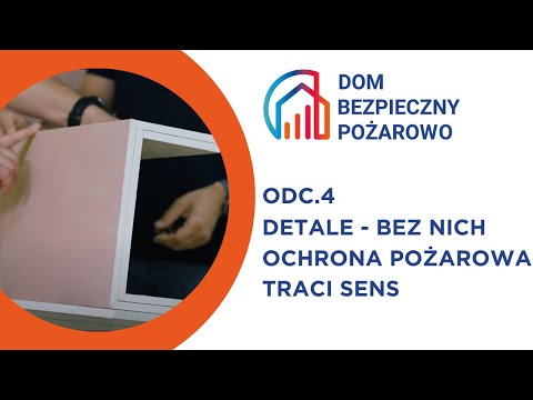 Detale instalacyjne ppoż. w domu drewnianym prefabrykowanym. Dom Bezpieczny Pożarowo odc. 4