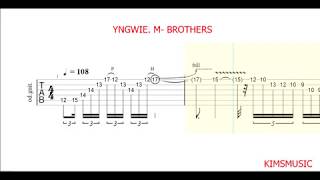 Yngwie M  Brothers For One Guitar