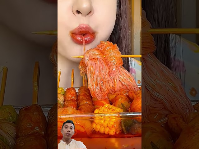 Mie Korea Spacy Nikmat #asmr #mukbang