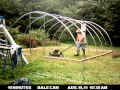 Building a Hoop House in 55 seconds. Building a Hoop House in 55 seconds.