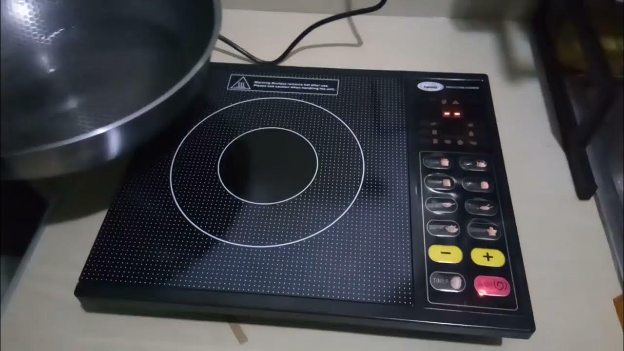 Induction cooker, test and review 