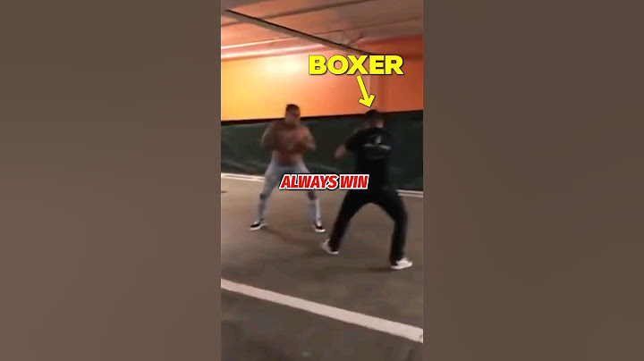 Street Fight with a Boxer, Bad Idea?