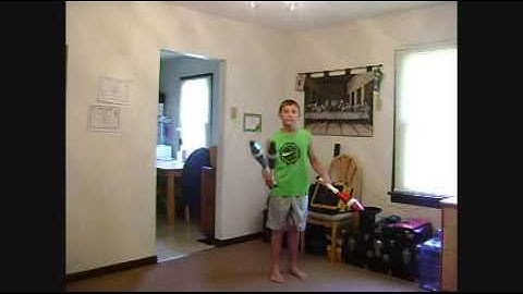 Dubé Juggling Presents: 3 Club Kickup Tutorial