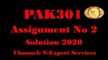 Pak301-Pakistan Studies Assignment No 2 Solution 2020