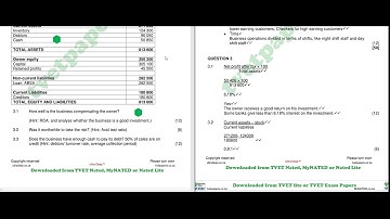 EBM N5 NOVEMBER 2024 FULL QUESTION PAPER & MEMO