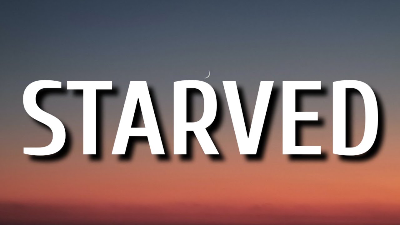 Zach Bryan - Starved (Lyrics) - YouTube