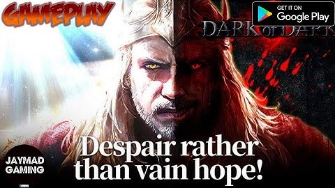 DARK OF DARK (ENG/OFFICIAL) 2020 Online RTS-Game Mobile Android-Gameplay