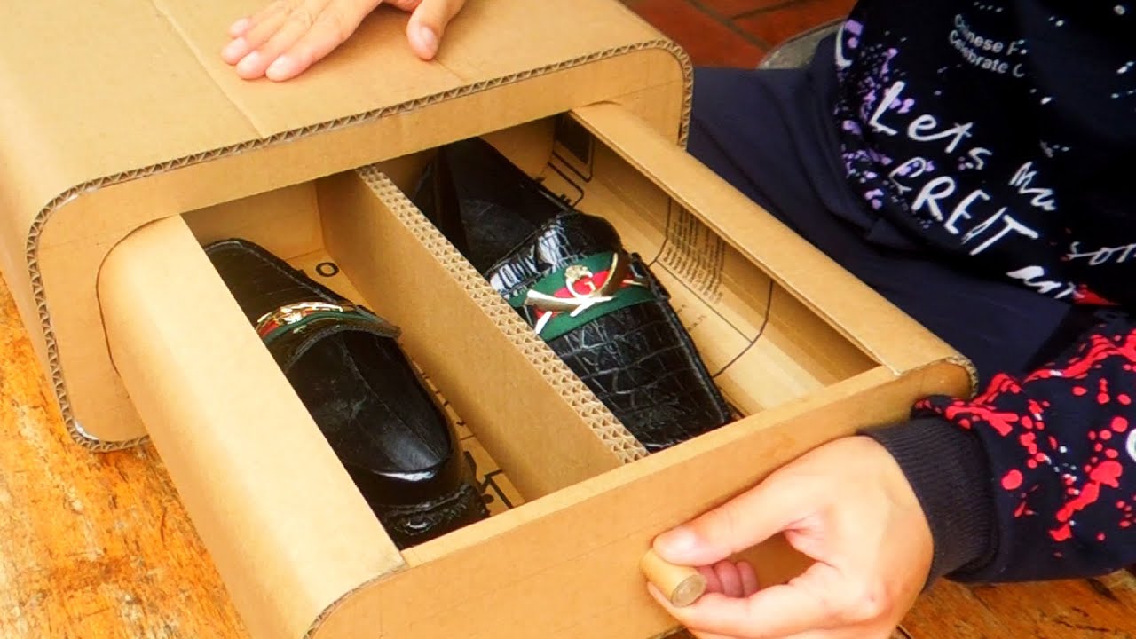 How To Make Shoe Box YouTube