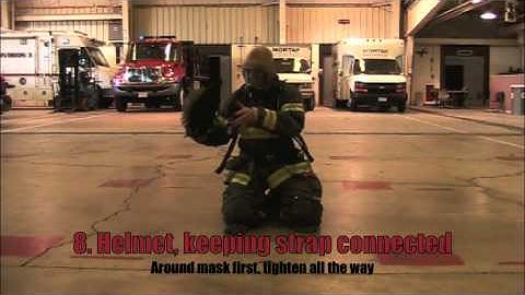SCBA Donning - Overhead Method