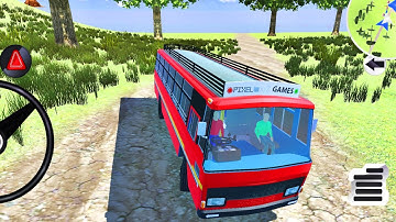 Extreme Off Road Bus Simulator - Indian Bus Driving - Android Gameplay