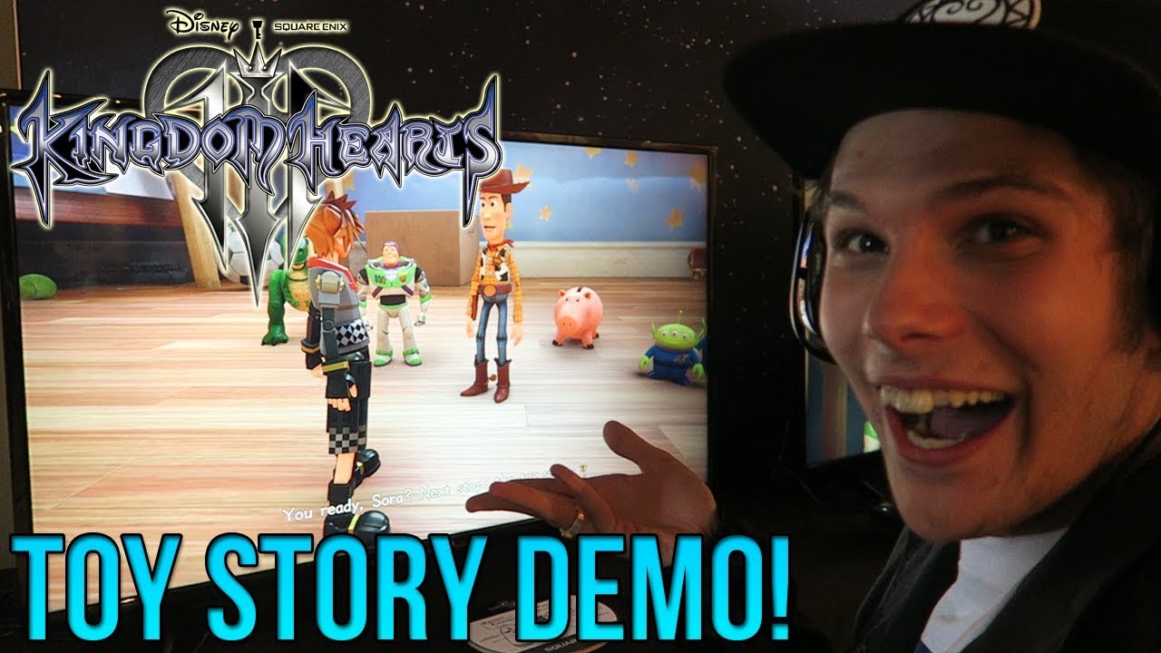 Kingdom Hearts 3 - HANDS ON TOY STORY DEMO GAMEPLAY!