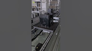 Upgrade your factory with a fully automated conveyor. #palletconveyor #machine #linkconveyors#cnc