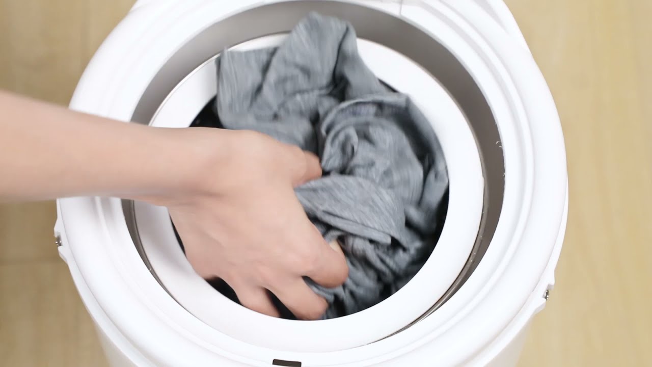 Drop! Compact Countertop Washing Machine and Spinner in One