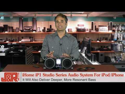 iHome IP1 Bongiovi 100 Watt Speaker System for iPod And iPhone