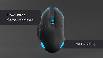 How I made Computer Mouse in Blender 2.9. Part 1: Modelling.