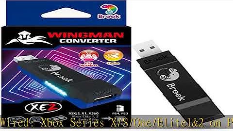 Brook Wingman XE 2 Converter - Two in One Wireless Controller Adapter for PS, Switch Consoles, and