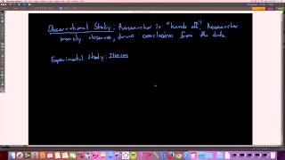 P-S 1.1.6,  Observational vs Experimental study designs