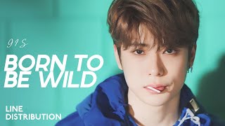 9Is Born To Be Wild Line Distribution