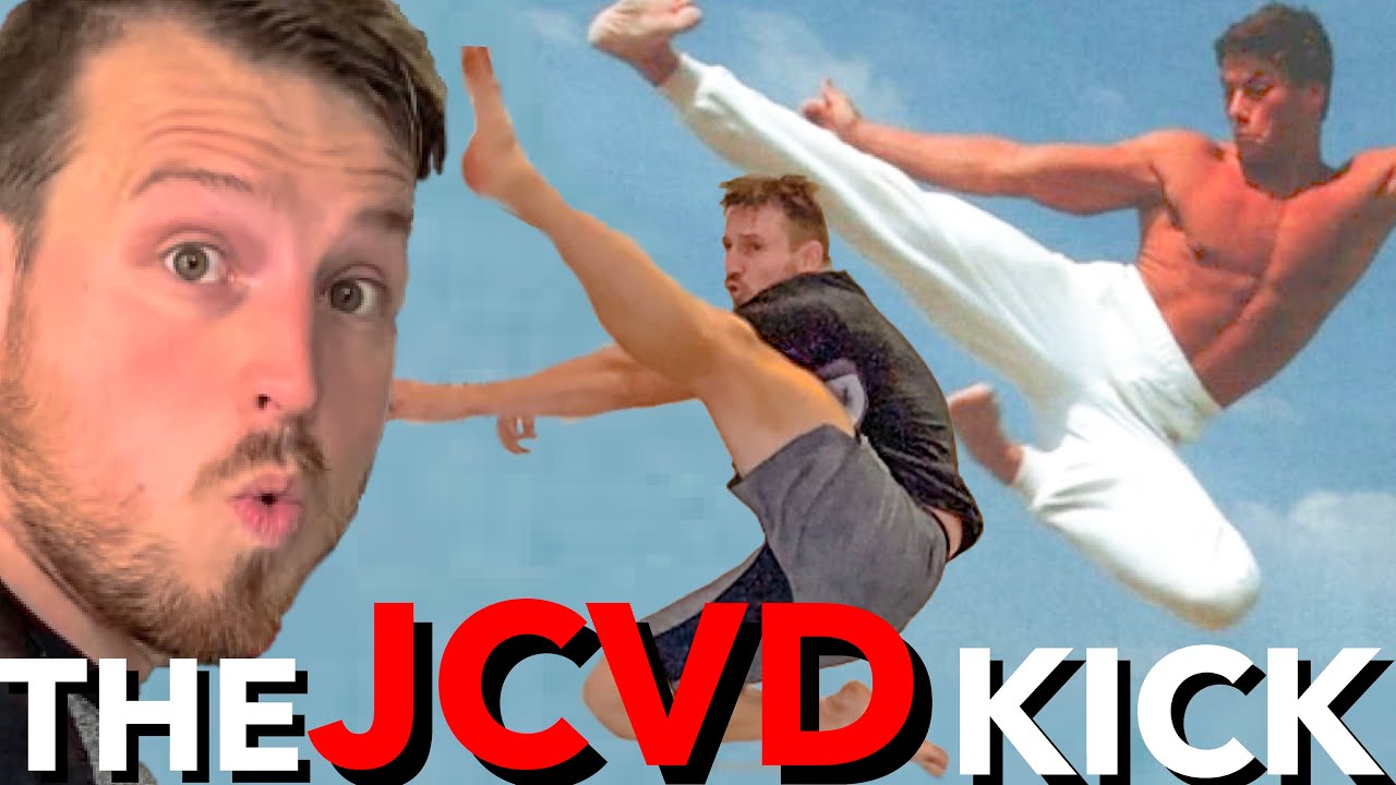 How to Jump Spin Crescent Kick The JCVD Kick.. Sorta YouTube