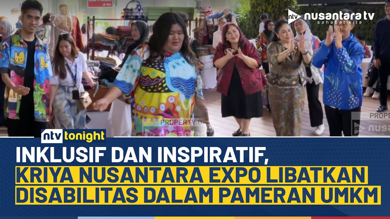 Kriya Nusantara Expo Dorong UMKM Inklusif, Disabilitas Unjuk Karya di Hari Kedua | NTV TONIGHT