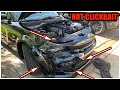 CONFESSION TIME...I CRASHED my DODGE CHARGER 392 SCAT PACK.. I'M SORRY YOUTUBE...(*NOT CLICKBAIT*)