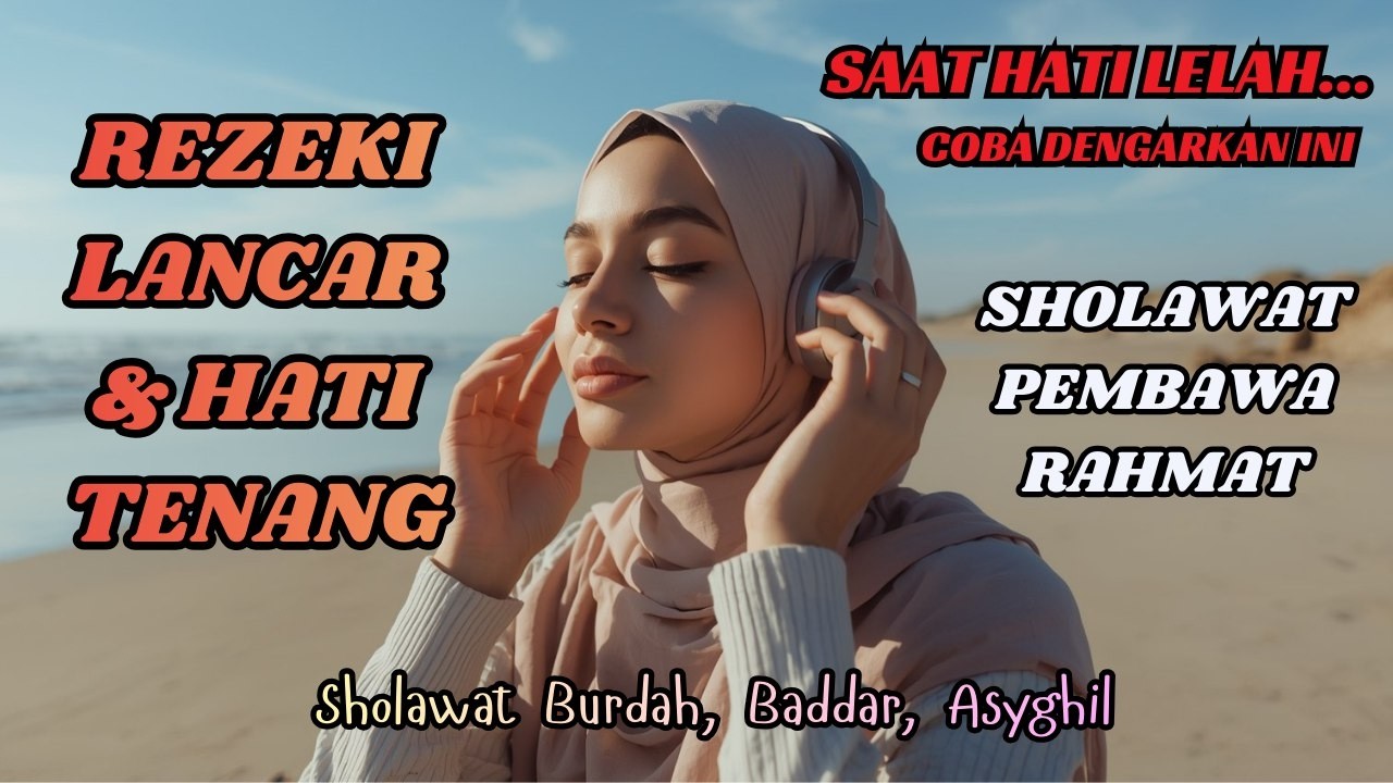 LIVE KUMPULAN SHOLAWAT PEMBUKA PINTU REZEKI | Badar, Burdah, Asyghil | Ikhtiar Doa & Tawakal