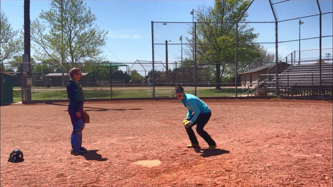 Catcher Drills Throw Downs YouTube