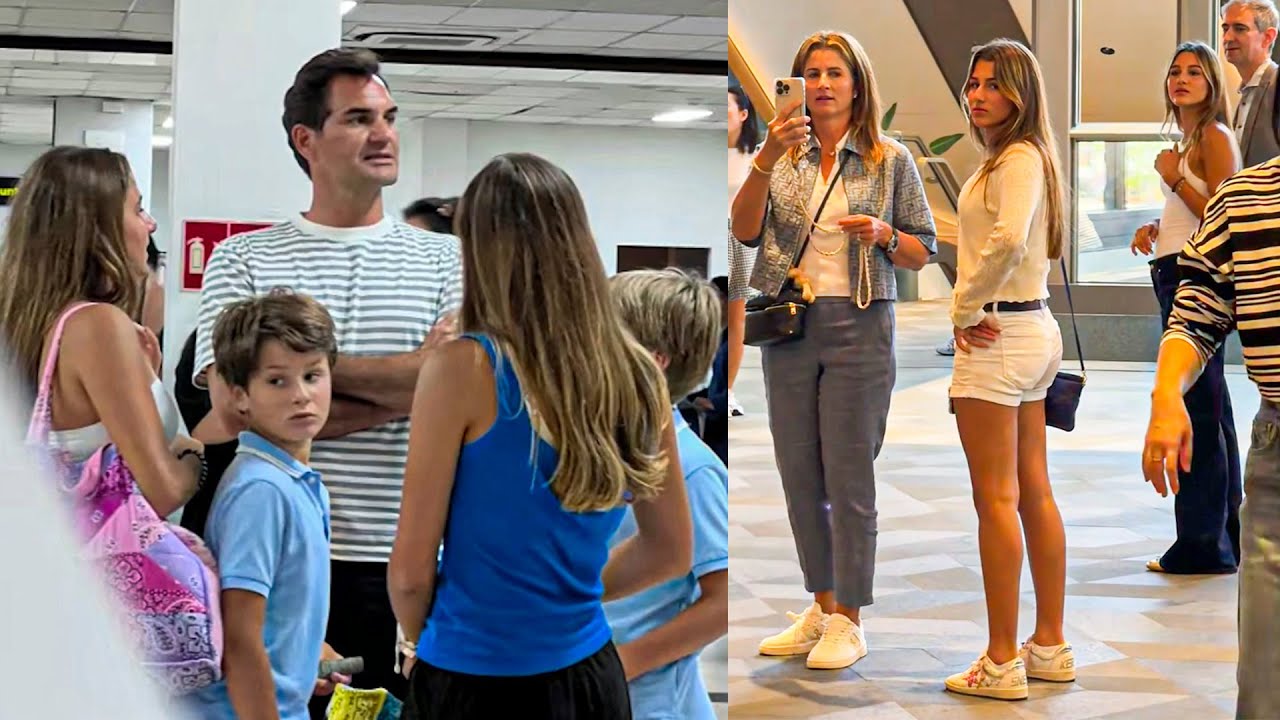 Roger Federer with His Family Having Fun in Shanghai | Shanghai 2025