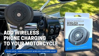 How Too - Quad lock wireless charger installation