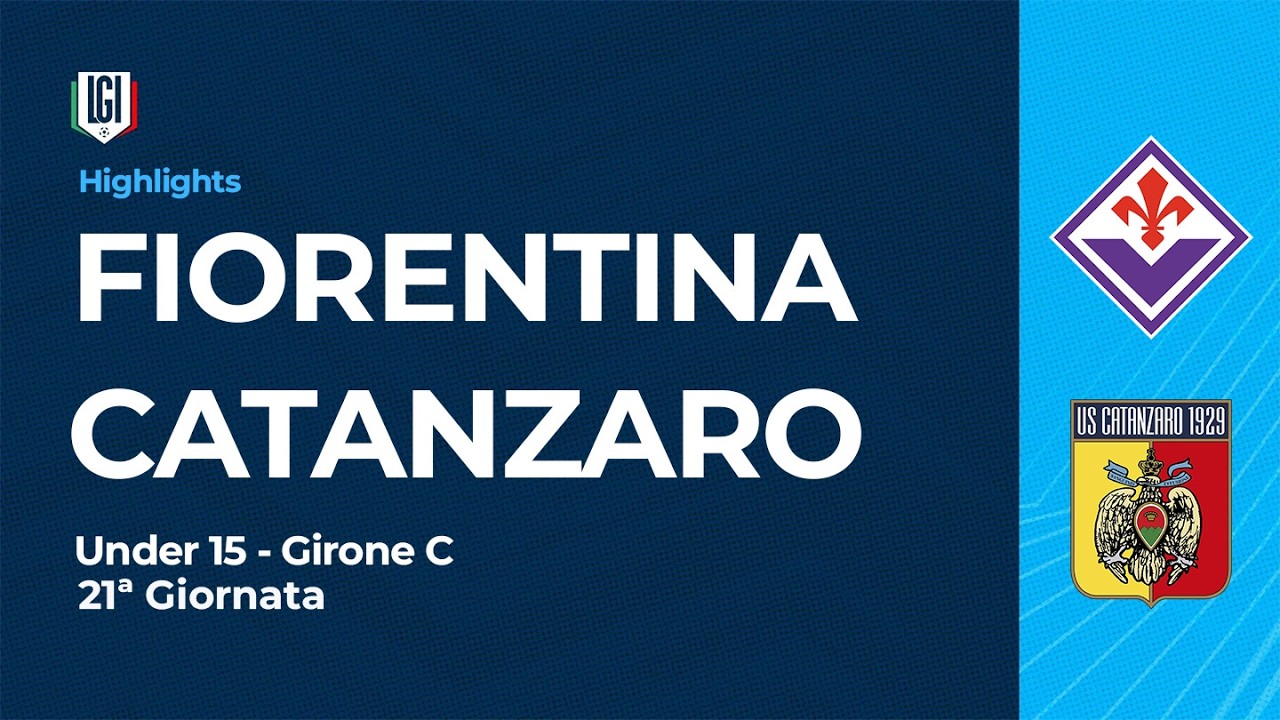Highlights Fiorentina-Catanzaro | 21ª giornata Campionato Under 15 | stagione 2025-26
