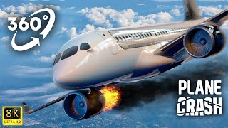 : VR Plane Crash Experience in Virtual Reality 360 video
