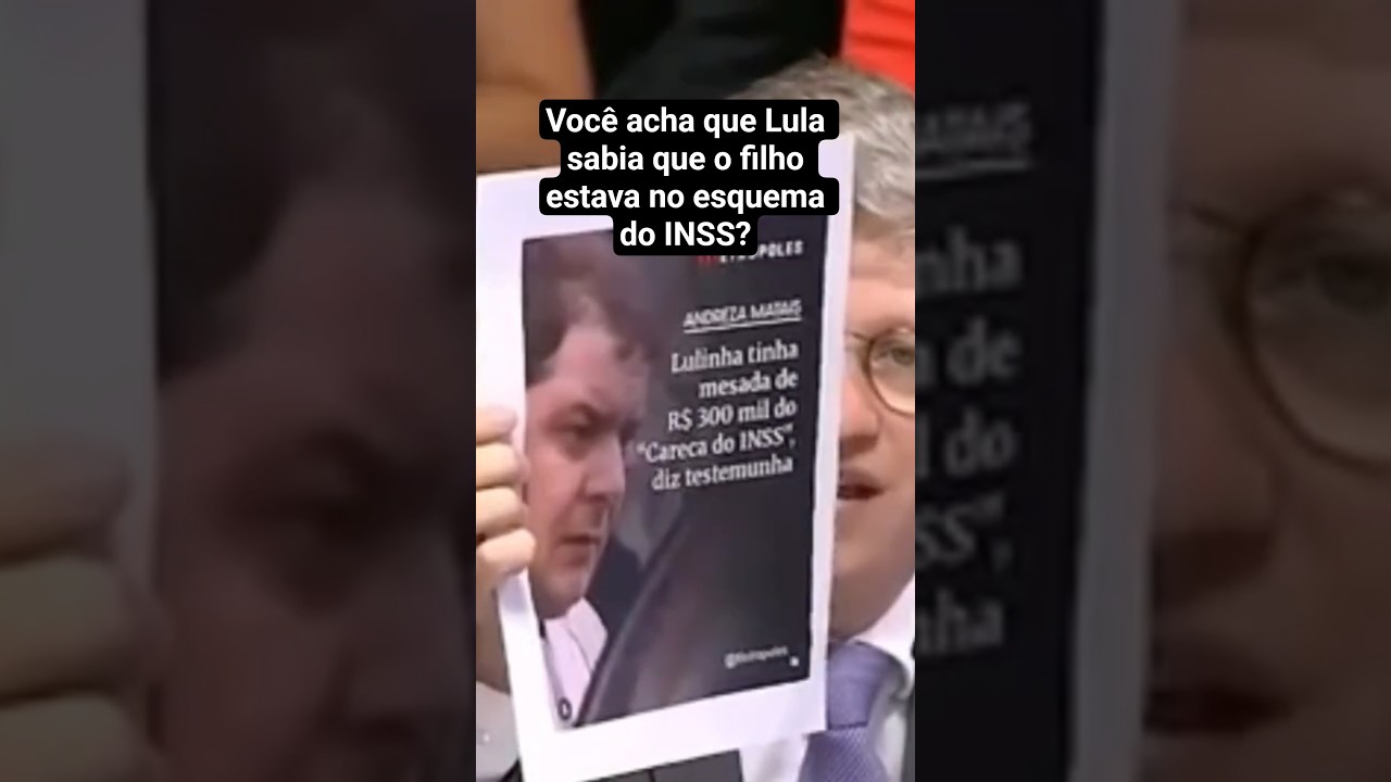 Filho do Lula recebia 300 mil mensal roubado dos idosos 
