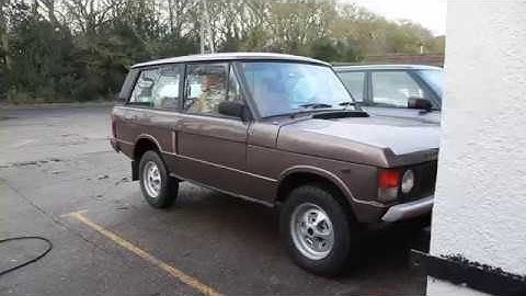 4.6 V8 Range Rover Classic Two Door Road Test
