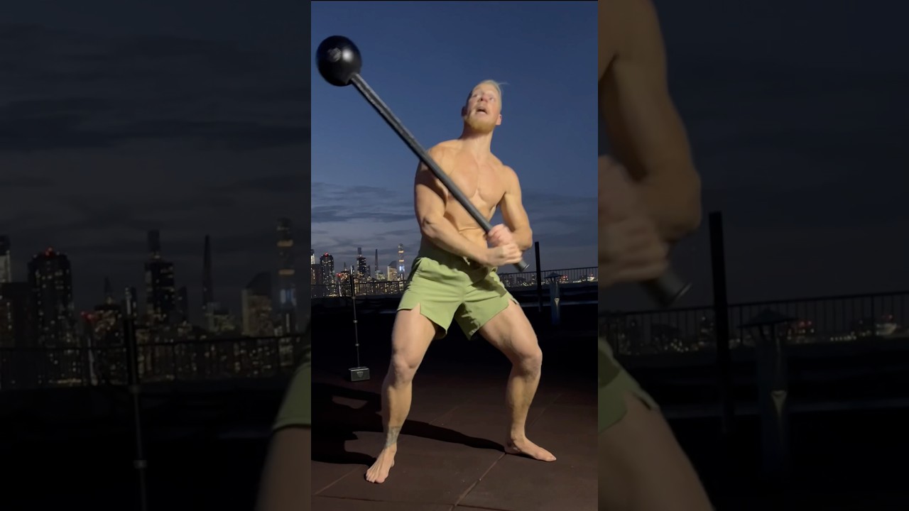40KG Action Bronson Macebell Steel Mace