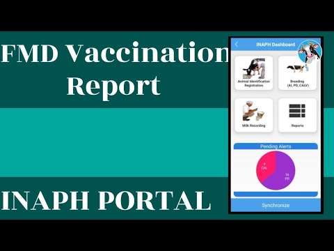 How To View FMD Vaccination Report On Inaph Portal | INAPH APP | Inaph Data Entry Report in Marathi