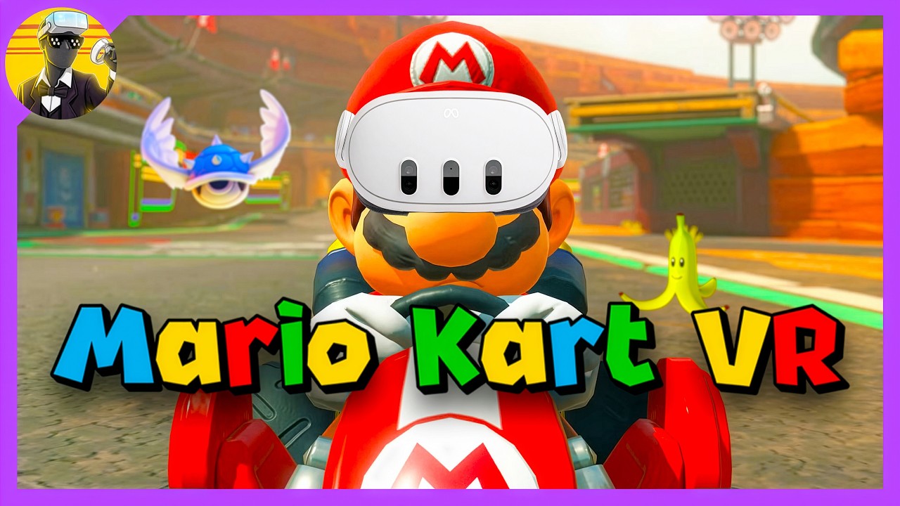 Mario Kart is FINALLY in VR! - YouTube