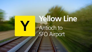 BART Cab Cam: Yellow Line from Antioch to SFO Airport
