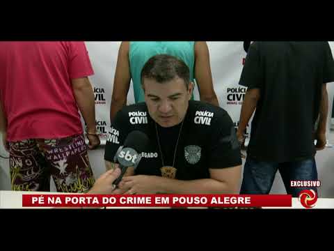 Operação da Polícia Civil: Pé na porta do crime em Pouso Alegre