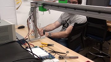 Demo of Gantry Crane, with control system