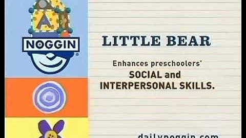 Noggin Little Bear Curriculum Board (2005-2009)